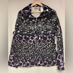 Zenergy by Chico’s Windbreaker Jacket